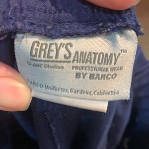 Grey’s Anatomy navy blue scrub pants